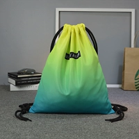 Прилив бренд зеленый и желтый