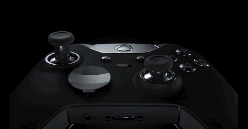 Microsoft XBOX ONE Xử lý phiên bản Elite của bộ điều khiển trò chơi Tay cầm có dây rung Bộ điều hợp không dây PC xbox Devil May Cry 5 chặn toàn bộ 2 con sói Bộ điều khiển trò chơi - XBOX kết hợp tay cầm chơi game không dây
