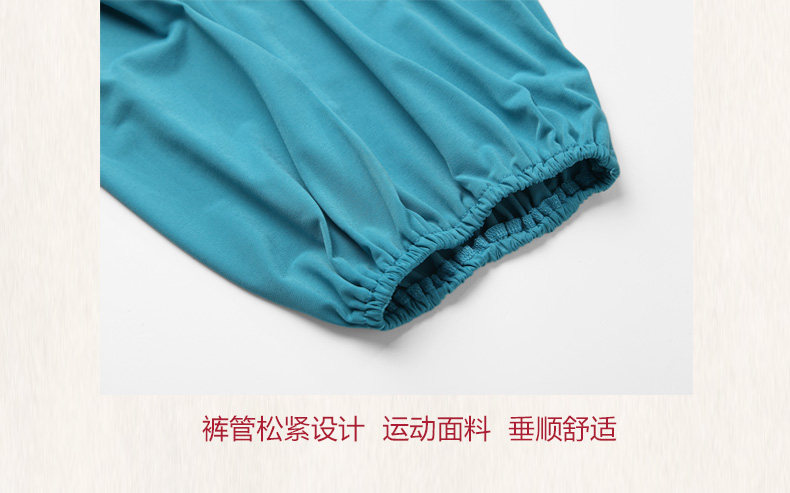 古韵中华春夏宽松纯色太极服装练功裤男女家居