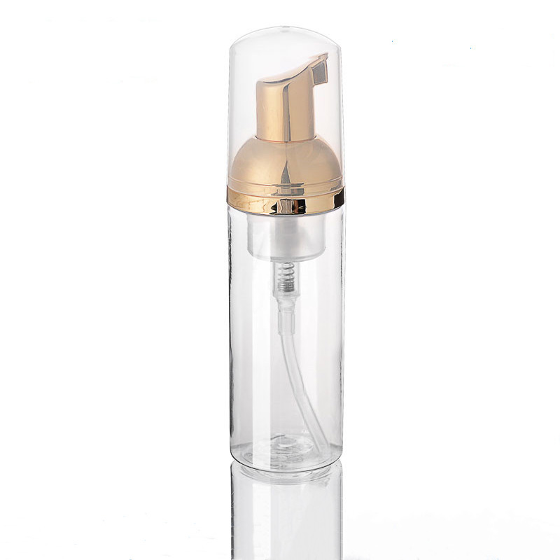 Spot 50ml60ml white transparent foam plastic bottle, facial cleanser bottle, foaming bottle, mousse bottle with foam pump