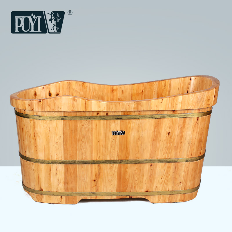 Park Easy Bath Tub Wood Barrel Bath Barrel Wood Barrel Chamberwood Wood Barrel Bath Solid Wood Adult Single Bath Tub Bath Tub