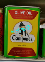 Hong Kong and Macao Campones Portuguese farmer brand olive oil 1L cold salad salad tin pot Portuguese import