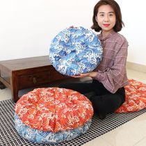  Modern simple Japanese and wind hand-made fabric futon tatami cushion stool chair cushion thickened butt cushion