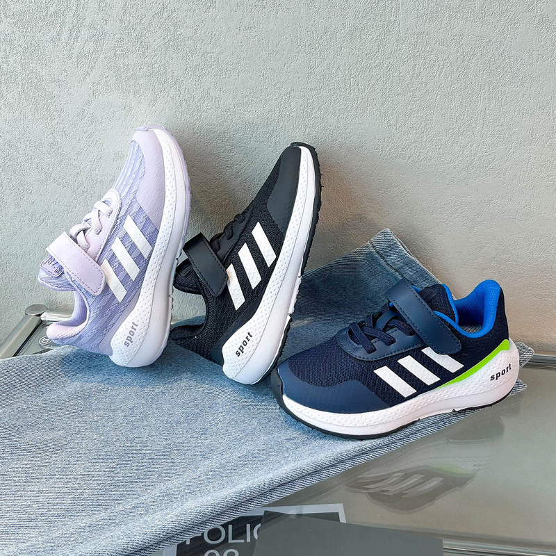 Official Website Spring Children's Sports Mesh Shoes Girls' Trendy Breathable Shoes Boys' Running Shoes Basketball Shoes Casual Soft-Soled Shoes