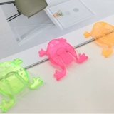 Пластиковая настольная игрушка для прыжков для раннего возраста для школьников, ностальгия, лягушка, подарок на день рождения