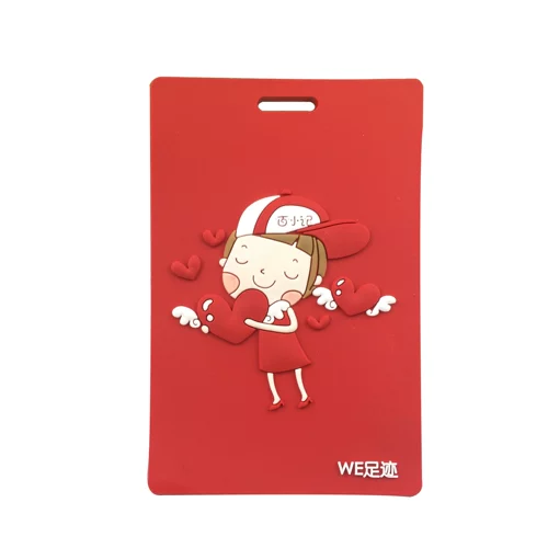 Багажная бирка, чемодан, картхолдер из ПВХ для путешествий, делается под заказ, с печатью вашего логотипа