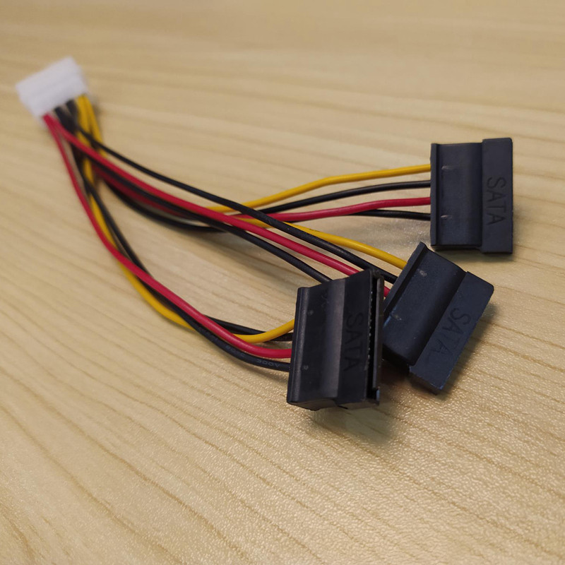 Large 4P one point three IDE installed SATA power supply cable hard disk power cable 10 packs