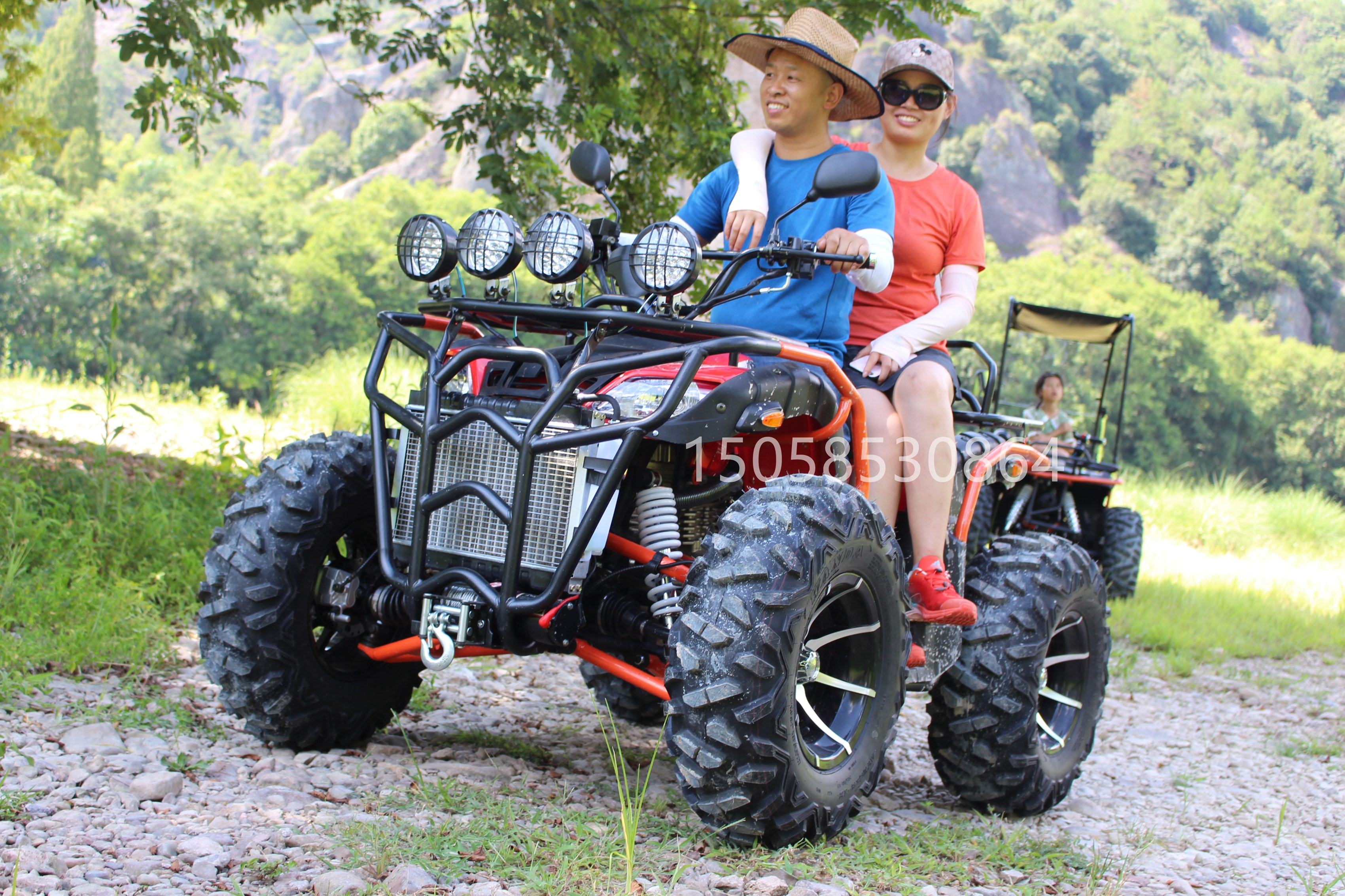 4WD Big Bull ATV 4WD 4WD 4WD 4WD 250c 300 350 ALL TERRAIN MOUNTAIN BIKE