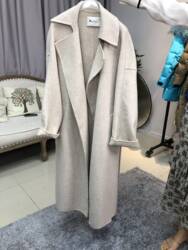 Popular ZTS popular cashmere coat