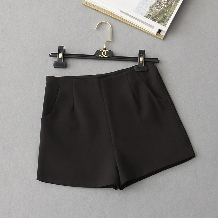 短裤女夏季新款薄款宽松休闲大码高腰显瘦百搭胖mm阔腿A字裙裤