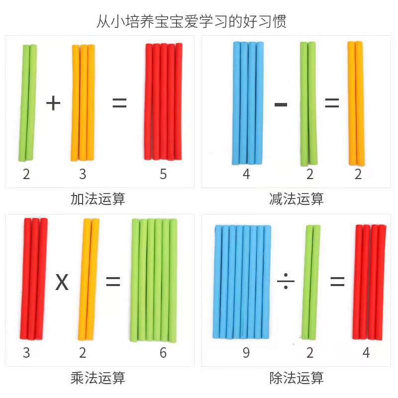 Counting Sticks Pattern Children's counting sticks counting sticks counting sticks educational ...