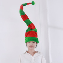 圣诞创意帽造型铁丝帽节日新款派对舞会装扮小丑圣诞节DIY帽子