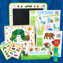 Miliu Master Series of hungry caterpillar puzzle childrens toys kaleidoscope tattoo blackboard paste puzzle