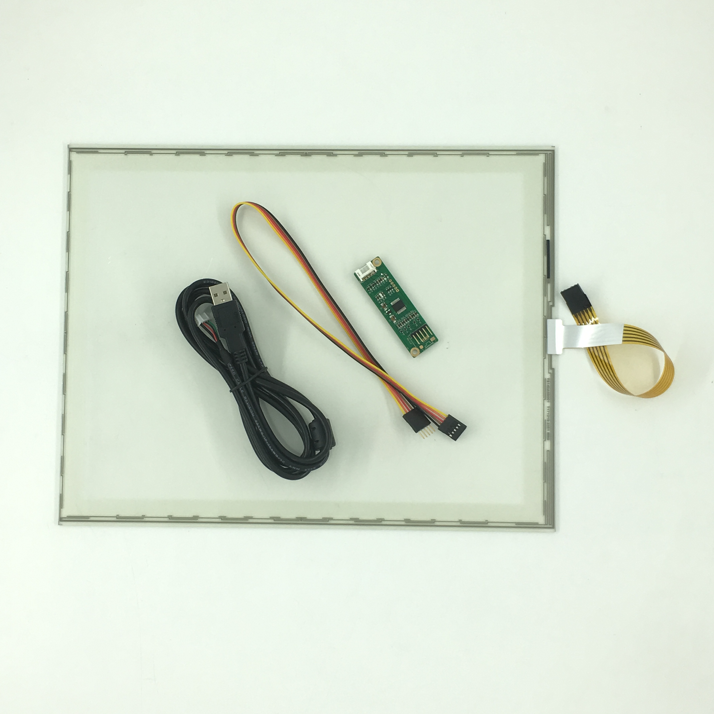 14-inch five-wire resistor touch front screen 14 1-inch 4:3USB interface supports Android industrial control screen (with domestic card)