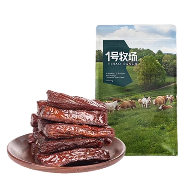 1号牧场手撕风干牛肉350g