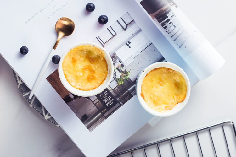 Nhật Bản và Hàn Quốc kẹo màu gốm pudding bát nướng bánh bát bát nướng nhỏ bát bát bát đồ ăn lò nướng Shu Lei bát - Đồ ăn tối