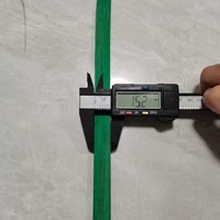 Зеленый шириной 1,5 см толщиной 0,7 мм 3 метра 10 штук