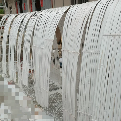 Белый бамбук редактирование бамбукового ряда бамбуковые полоса