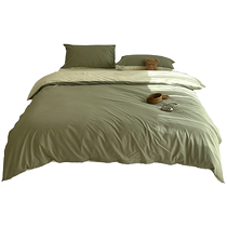 Pure cotton washed cotton quilt cover single piece cotton single quilt cover 150x200 mens double quilt cover 200x230 mattress cover