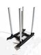Fitness Barbell Plate Weight Training Sled Boat-Style Push-Pull Weight Sled Resistance Training Hyrox
