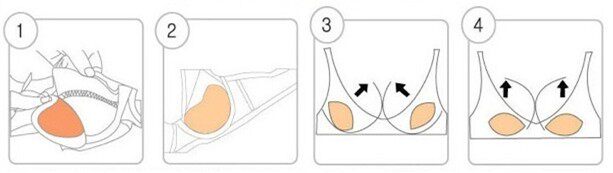 Coques pour soutien-gorge - Ref 817108 Image 5