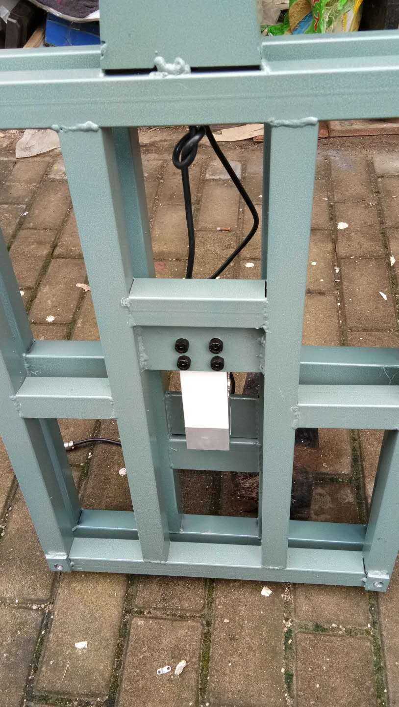 TCS-600 electronic platform scale scale body high strength carbon steel square tube seamless welding scale cover scale frame 600*800mm