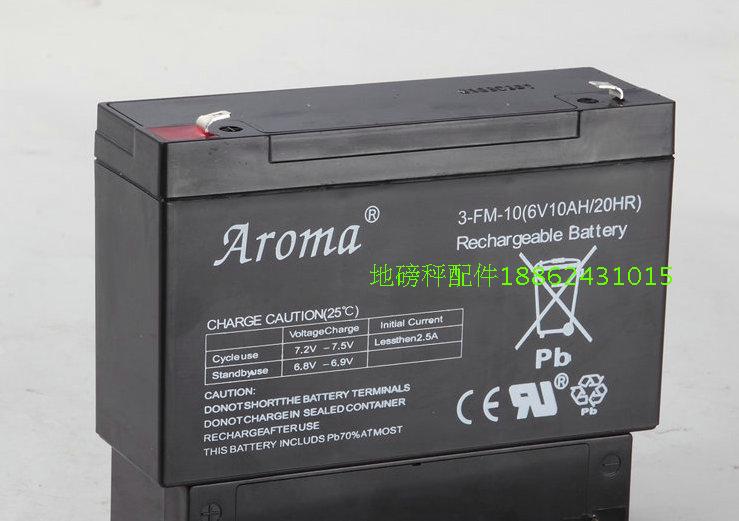 Yaohua xk3190a9 DS3 8 10 Loadometer weighing instrument battery 6v10a hook scale battery 12V7Ah