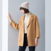 Gofan 2018 Winter New Hepburn Gió Double-Sided Mid-Chiều dài Wool Coat nhỏ Coat Casual Coat nữ 