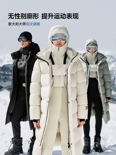 Куртка-пуховик Gaofan Black Gold в стиле Вэй Чжэмин, функциональная, 5.0, с восемью секциями, унисекс, зима 2025