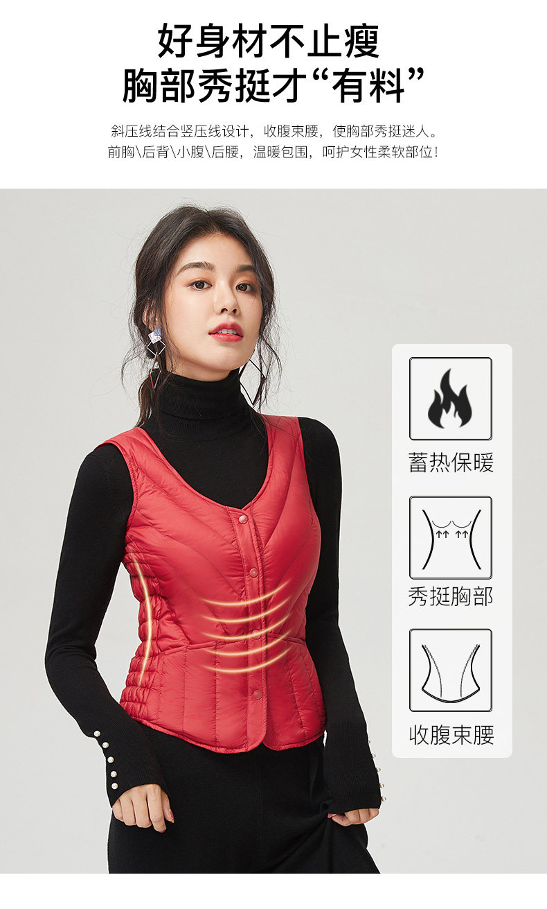 Débardeur hiver femme GOLDFARM   en Nylon - Ref 3177334 Image 15