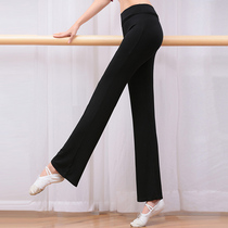 Dance pants Body training clothing womens practice clothes modern dance loose straight micro-la modal black yoga pants