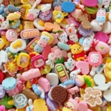 Мультяшный смешанный кремовый чехол для телефона ручной работы, заколка для волос, аксессуар, аксессуары