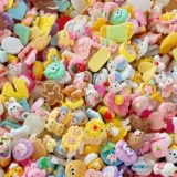 Мультяшный смешанный кремовый чехол для телефона ручной работы, заколка для волос, аксессуар, аксессуары