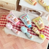 Маленькая мультяшная зубная паста, зубная щетка, декор, кукольный домик с аксессуарами, делается под заказ, «сделай сам»