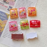 Акриловый ниблер, милая игра с едой, кремовый чехол для телефона, заколка для волос с аксессуарами, «сделай сам»