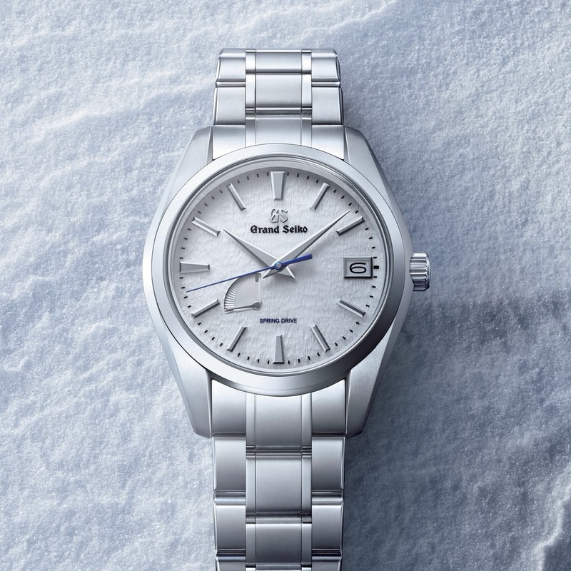 【Xinzhou Xue】Grandseiko Blue Lion Large Seiko Gs Xinzhou White Snowflake Men's and Women's Watch Sbga211G