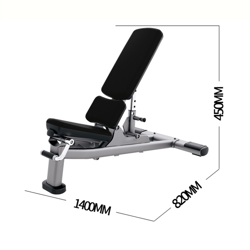 Adjustable dumbbell chair adjustable dumbbell stool professional private training stool Fitch fitness equipment multifunctional dumbbell chair