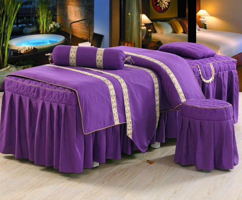 New Massage Bedshirt Spa Superior Club Cover 4-piece Set