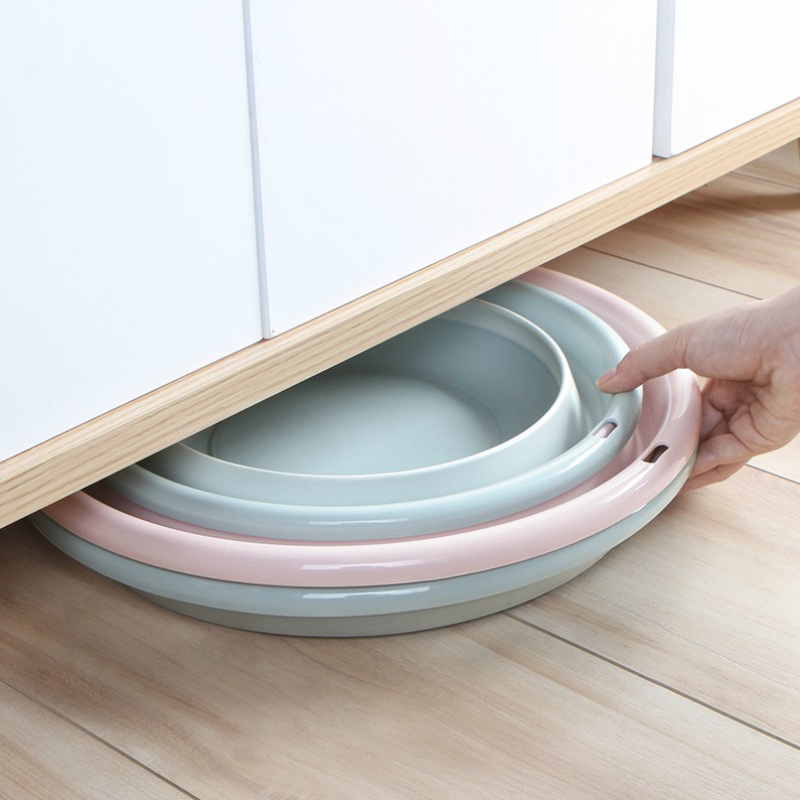 Travel foldable washbasin portable washbasin outdoor travel folding water basin foldable foot wash basin