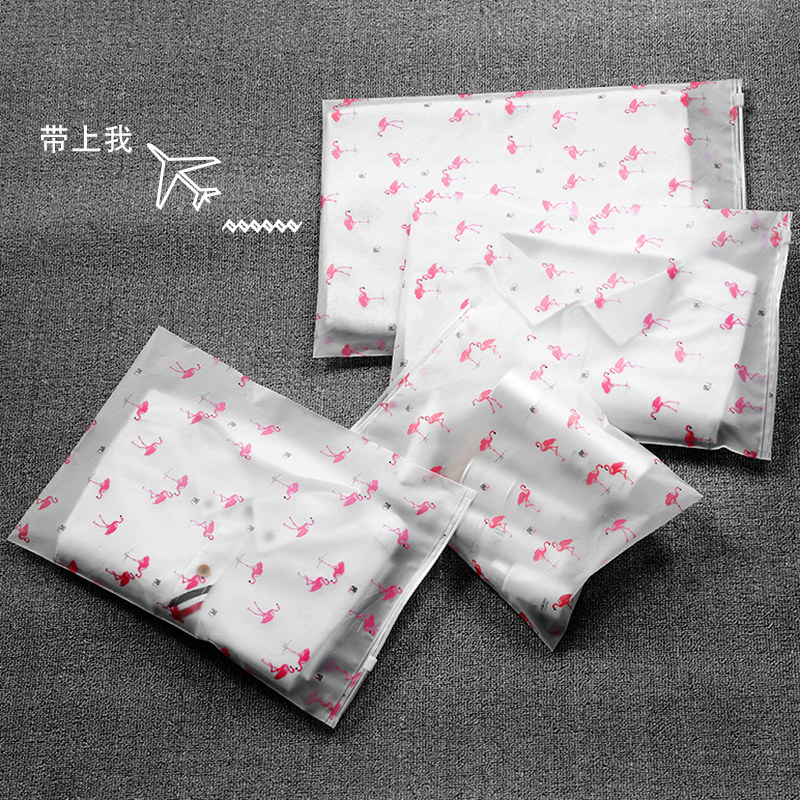 Travel storage bag, travel clothes, clothing, underwear, packing, packing, packing, waterproof luggage, transparent sealing bag