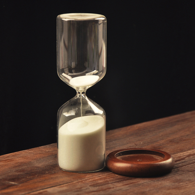 Creative 30 min Hourglass Timer Swing Piece Personality Birthday Gift Time Timing Sand Leak Lettering Custom Gift