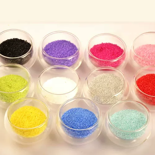 Японская японская японская красивая цветовая песчаная песчаная стеклянная ваза