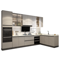 Gold Medal Kitchen Cabinets Integrated Cabinets Customized Quartz Stone Countertops Kitchen Cabinets Customized Cabinets Open Stove Cabinets