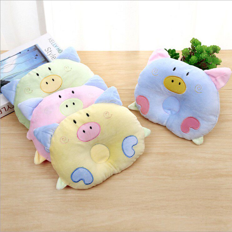 Baby Pillow Styling Pillow Newborn Baby Correcting Head Type Early Childhood Anti-Partial Head Child Correction Four Seasons Breathable-Taobao