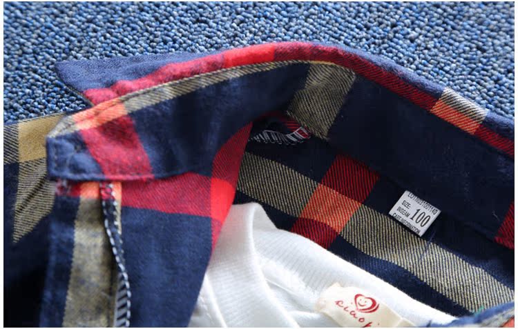 Chemise garcon à manche longue - Ref 2075624 Image 37
