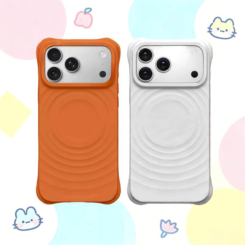 Case Pure White Wave-Patterned Case Suitable for Apple 17/16 Promax/Pro Protection iPhone 15 Plus New Model Anti-Drop Magnetic 14Magsafe13 Starry Orange Case Pure White Wave-Patterned Case Suitable for Apple 17/16 Promax/Pro Protection iPhone 15 Plus New Model Anti-Drop Magnetic 14Magsafe13 Starry Orange