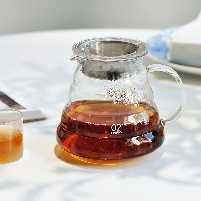 Spot Japanese Hario cloud pot sharing pot XGS-60TB 600ml tea coffee sharing won the design award