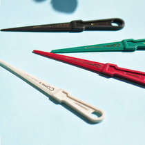 Japan imported Hightide color retro creative paper knife office white collar Net red stationery opener