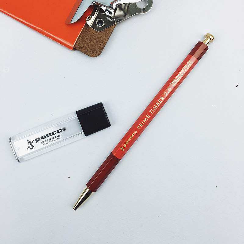 Japan imports HIGHTIDE PENCO net red creative office stationery brass painting automatic pencil 2 0mm