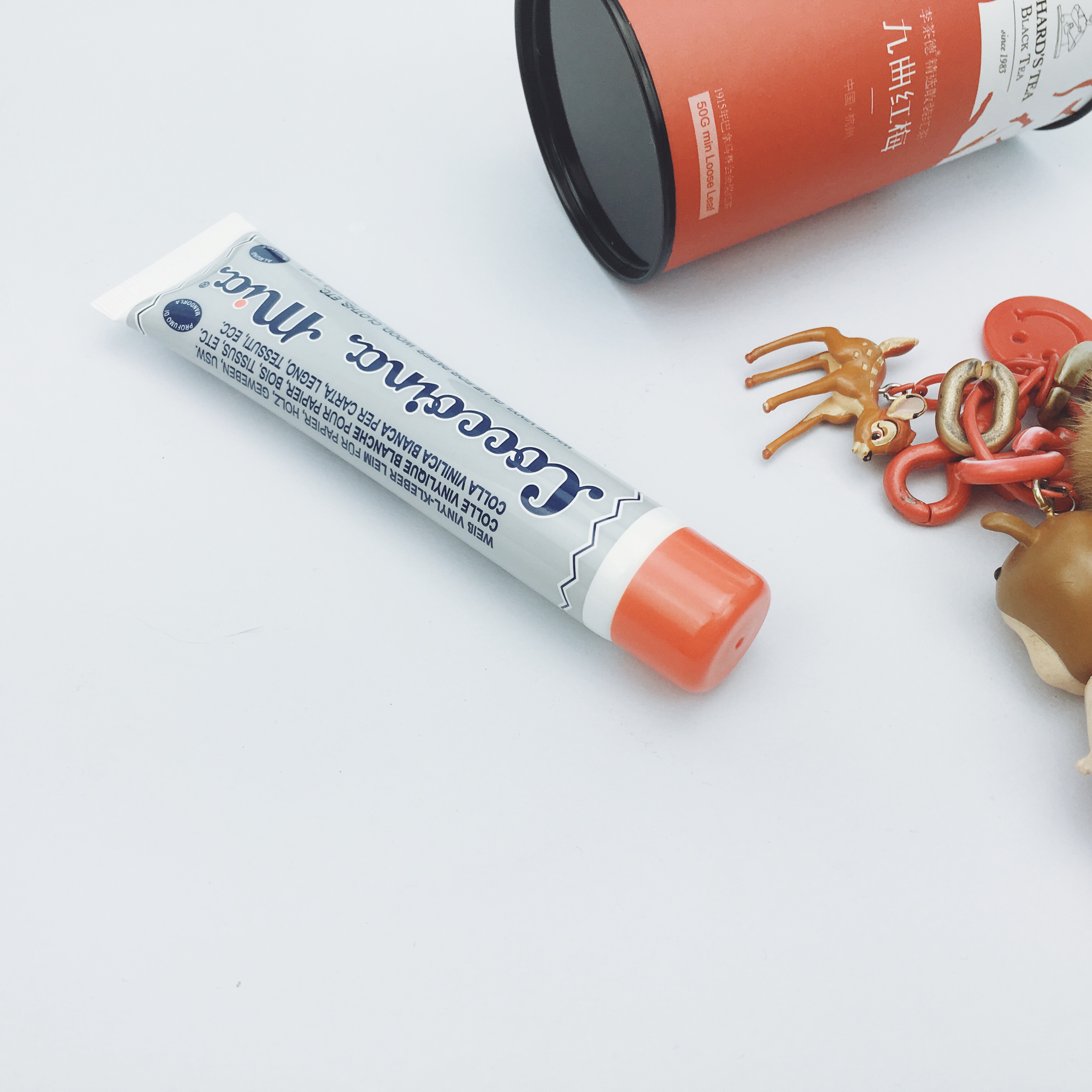 Italian spot Coccoina almond fragrant white glue toothpaste-like DIY hand-pasted natural glue